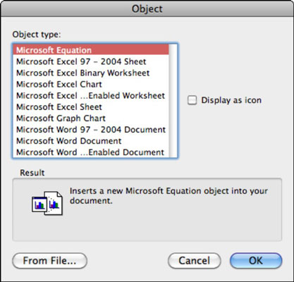 excel file type for mac